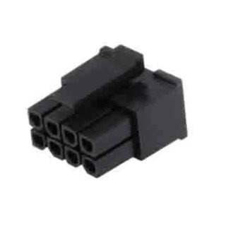 Molex 8 Way Nylon Black Receptacle Connector Housing 430250810