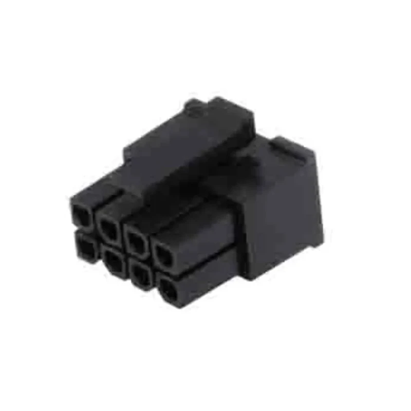 Molex 8 Way Nylon Black Receptacle Connector Housing 430250810