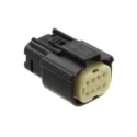 Molex 8 Way Nylon Connector Housing, Black 334724801