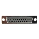 Cinch 25 Way Straight 2.76 mm Pitch Through Hole D-Sub Connector Female FDB-25S0L2T2/1