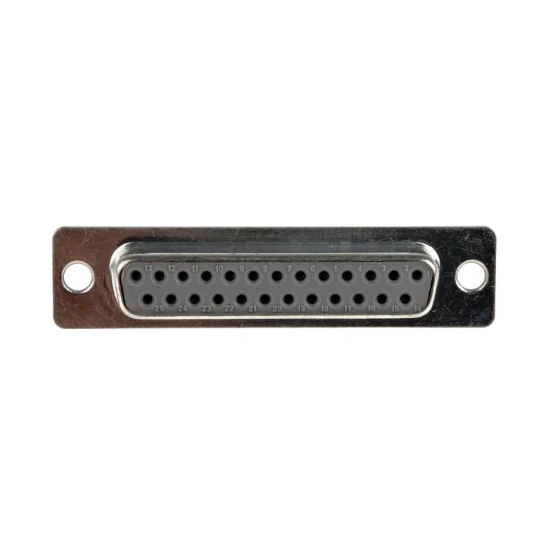 Cinch 25 Way Straight 2.76 mm Pitch Through Hole D-Sub Connector Female FDB-25S0L2T2/1