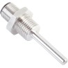 SICK PT100 RTD Sensor Stainless Steel Probe 6 mm Diameter, 60 mm Length, 3 Wire, 130 °C Max TSP-1QAG10606MZS
