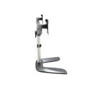 StarTech.com Silver Monitor Arm Desk Mount with VESA 75x75 & 100x100 Support 8kg Load ARMDUALSS