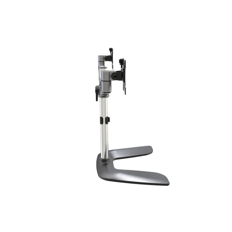 StarTech.com Silver Monitor Arm Desk Mount with VESA 75x75 & 100x100 Support 8kg Load ARMDUALSS
