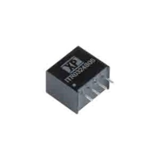 XP Power DC/DC Converter Through Hole 3W 12V DC Output 250mA Input 4.5V-5.5V ITR03