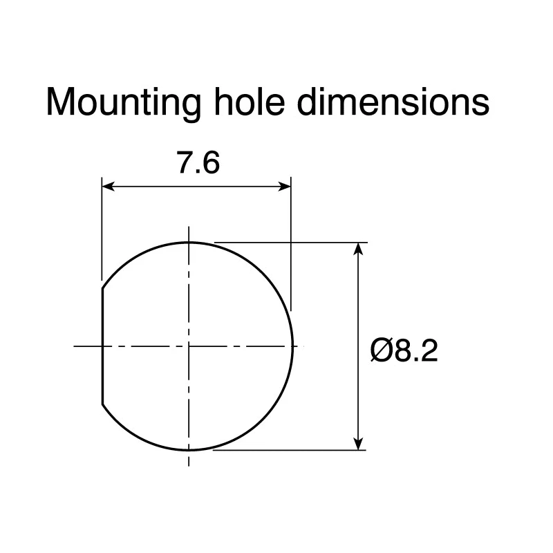 Sloan Green LED Panel Mount Indicator, 8.2 mm Mount Hole, IP68 Rated, 2.1 V, 80mcd Luminous Intensity 3444S1G1G5100
