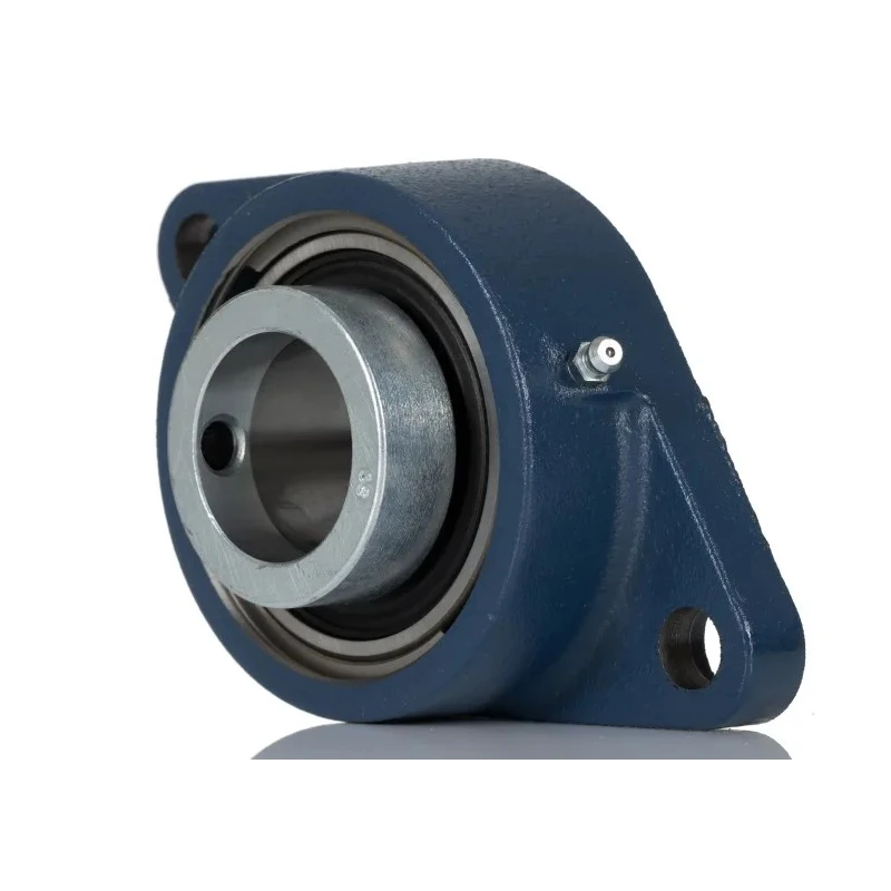 SKF Flange Bearing Unit 2 Hole Cylindrical Bore 30mm ID Cast Iron Steel Housing FYTB 30 FM