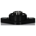 SKF 2 Hole Cylindrical Flange Bearing Unit Steel Set Screw Locking 25mm ID 124mm Length FYTBK 25 TR