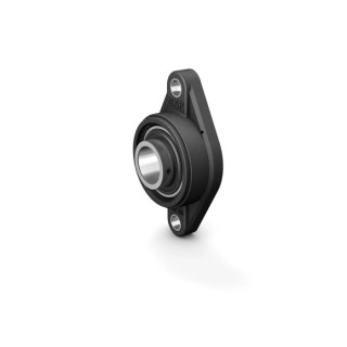 SKF 2 Hole Cylindrical Flange Bearing Unit Steel Housing 20 mm ID FYTBK 20 TF