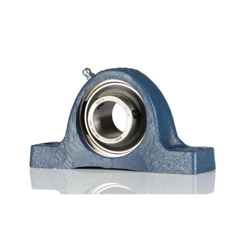 SKF Pillow Block Bearing 25 mm ID, Steel Housing, Cylindrical Bore, 4300 rpm Limit, SY 25 TR