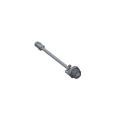 Amphenol Industrial Cat5e Terminated Ethernet Cable, 150 mm, Grey PVC Jacket, S/FTP Shielded 