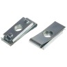 Schneider Electric Steel M6 Captive Nut Zinc Chromate Finish AF1EA6