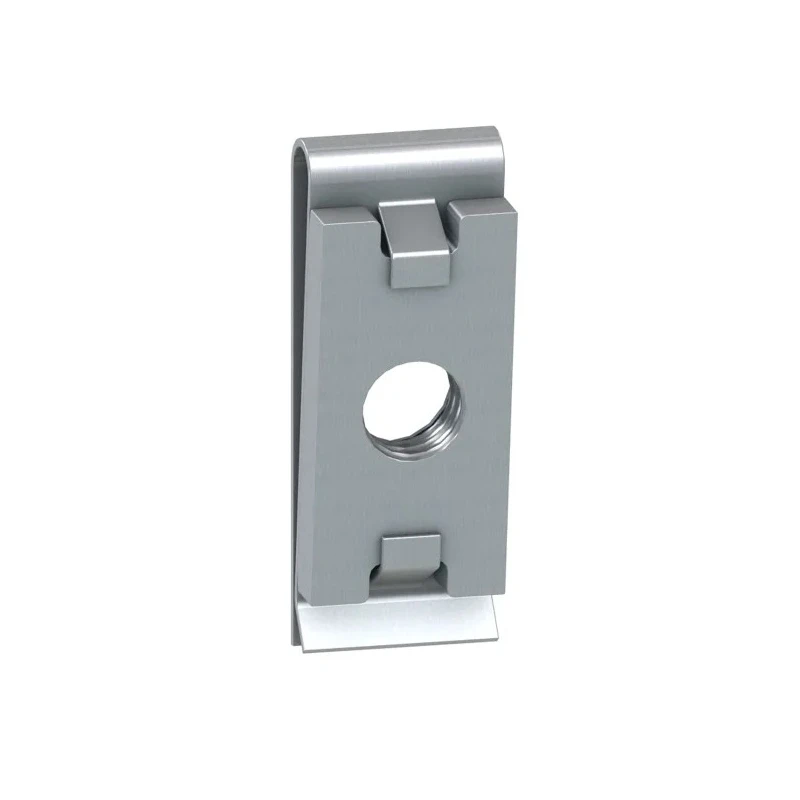 Schneider Electric Steel M6 Captive Nut Zinc Chromate Finish AF1EA6