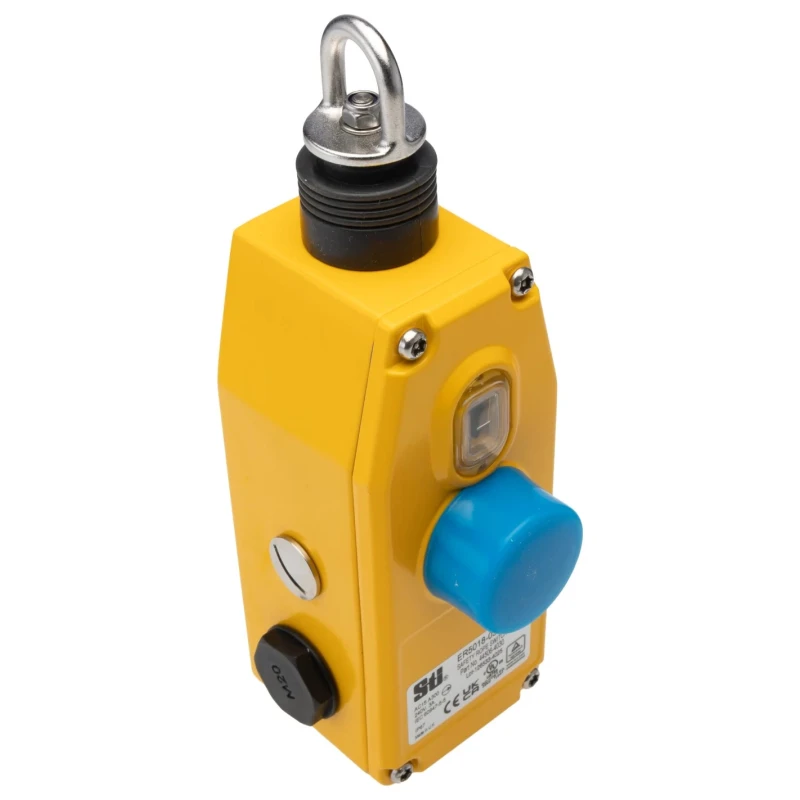 Omron ER Rope Pull Switch 188 mm, Any Position, 3 NC Contacts, IP67, Die Cast Aluminium Housing 44506-4030 ER5018-030M