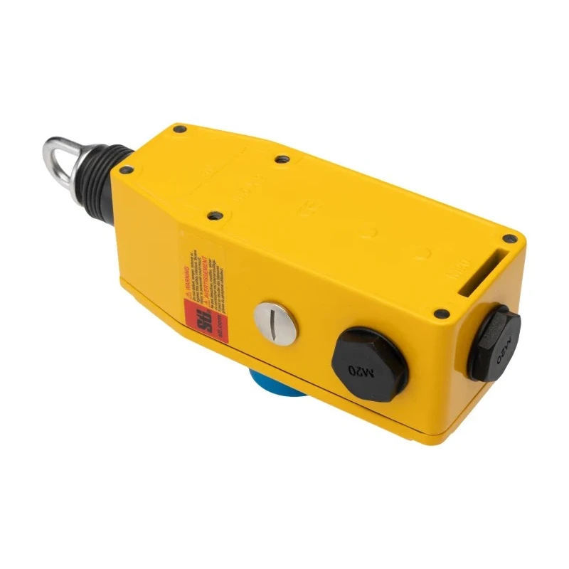 Omron ER Rope Pull Switch 188 mm, Any Position, 3 NC Contacts, IP67, Die Cast Aluminium Housing 44506-4030 ER5018-030M