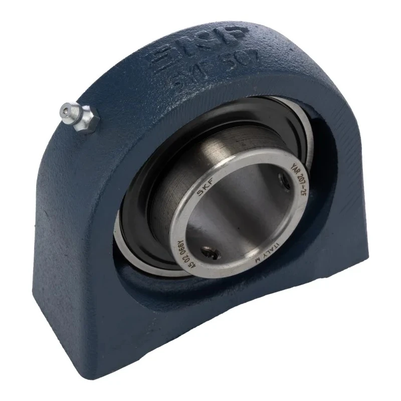 SKF Cast Iron Short Base Pillow Block Bearing 35 mm Inside Diameter, 25.5 kN Dynamic Load Rating, 15.3 kN Static SYF 35 TF