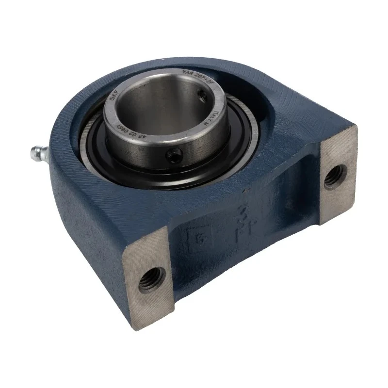 SKF Cast Iron Short Base Pillow Block Bearing 35 mm Inside Diameter, 25.5 kN Dynamic Load Rating, 15.3 kN Static SYF 35 TF