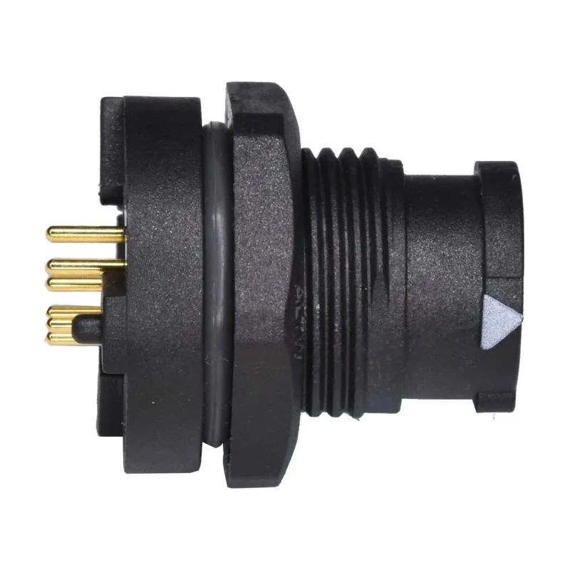 Amphenol Industrial Straight Connector 2 Male X-LOK Series 5A Current Rating AD-02PMMP-QC8001