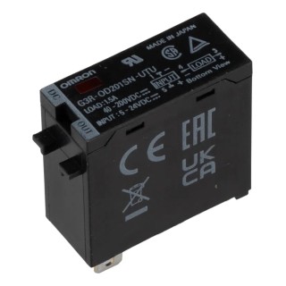 Omron Solid State Relay Plug-in Mount 1.5A Load, 200V Load G3R-OD201SN-UTU 5-24VDC