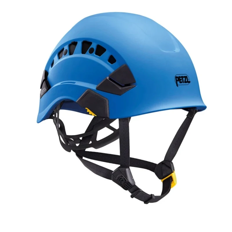 Petzl Blue Safety Helmet Ventilated Adjustable with Chin Strap VERTEX VENT A010CA05