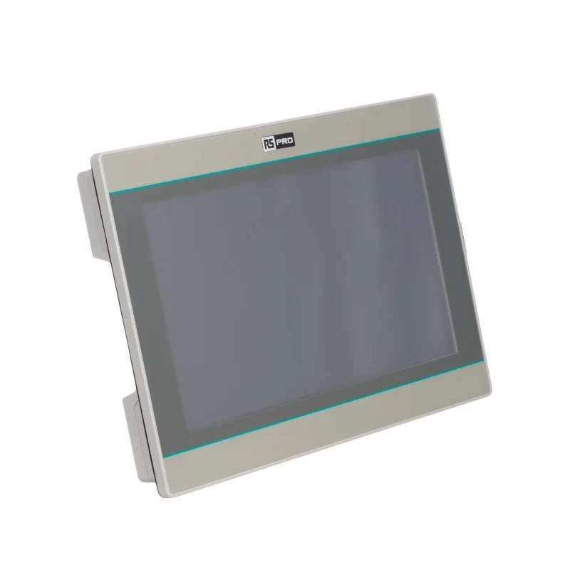 RS PRO HMI Panel 259.08 mm TFT LCD Display 1024 x 600 Pixel 3 Ports Ethernet RS232 RS422/485 USB 2.0 24 VDC 128MB 215-6606