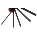 Facom 7 Piece Folding Metric Hex Key Set, Hex Sizes 2.5 - 3 - 4 - 5 - 6 - 8 - 10 mm 86H.JE7A