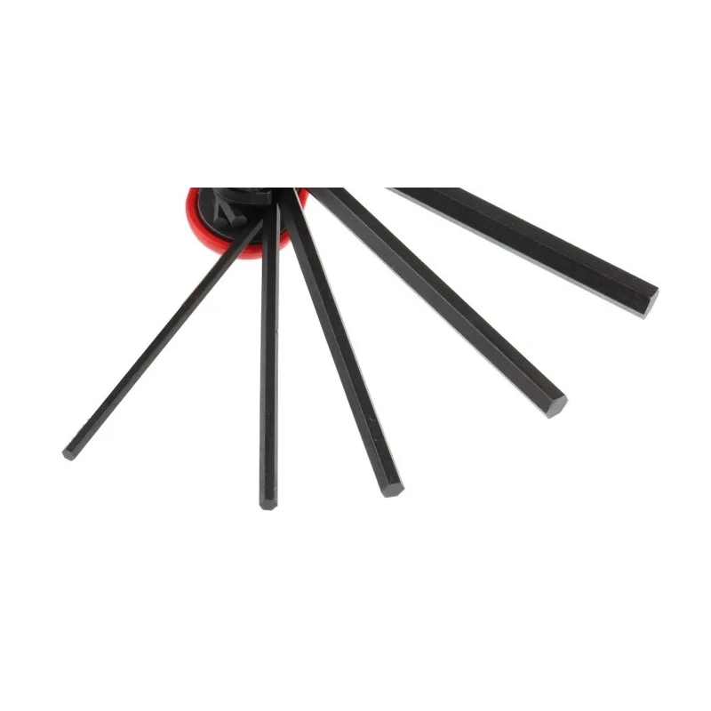 Facom 7 Piece Folding Metric Hex Key Set, Hex Sizes 2.5 - 3 - 4 - 5 - 6 - 8 - 10 mm 86H.JE7A