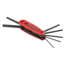 Facom 7 Piece Folding Metric Hex Key Set, Hex Sizes 2.5 - 3 - 4 - 5 - 6 - 8 - 10 mm 86H.JE7A