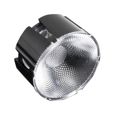 Ledil 1-Way LED Lens Round Clear Polymethyl Methacrylate 26° Viewing Angle 69.9mm Diameter CP17412_YASMEEN-70-M-C