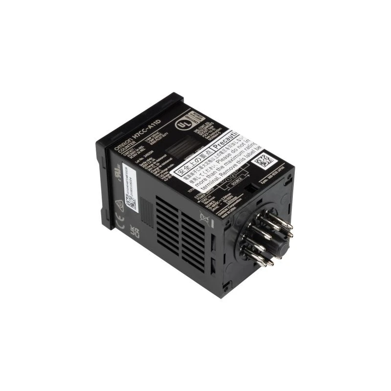 Omron Digital Counter 6 Digit LCD Display DIN Rail Mount 24V AC 60Hz H7CC-A