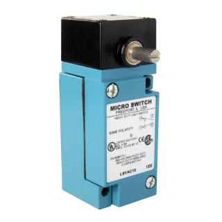 Honeywell Technologies Roller Lever Limit Switch, SPDT, IP66, IP67, Die Cast Zinc Epoxy Coated Housing, 600V AC LSYAC1E