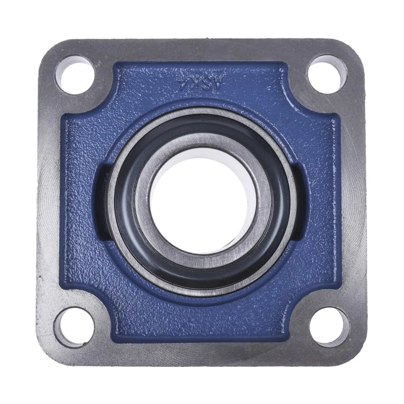 SKF 4 Hole Cylindrical Flanged Bearing Unit 44.45 mm ID Steel Housing 137mm Length UCF 209-28