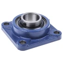 SKF 4 Hole Cylindrical Flanged Bearing Unit 44.45 mm ID Steel Housing 137mm Length UCF 209-28