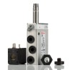 Norgren Pneumatic Solenoid Valve 1/8 in Port Size, Anodised Aluminium Body, 24V, 4 Ports, 2 Positions 2636065024202400