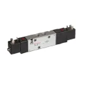 Norgren Pneumatic Solenoid Valve 5/3 Solenoid G V61 Series 24V Die Cast Aluminium Body V61B711A-A213J