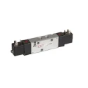 Norgren Pneumatic Solenoid Valve 5/2 Solenoid G Port Size 1/4 in Voltage 24V dc Aluminium Body V61B511A-A213J