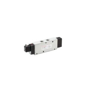 Norgren Pneumatic Solenoid Valve 5-Port Solenoid/Spring Actuated Die Cast Aluminium 24V DC V63D517A-A213J