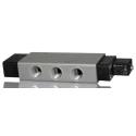 Norgren Pneumatic Solenoid Valve 5-Port Solenoid/Spring Actuated Die Cast Aluminium 24V DC V63D517A-A213J