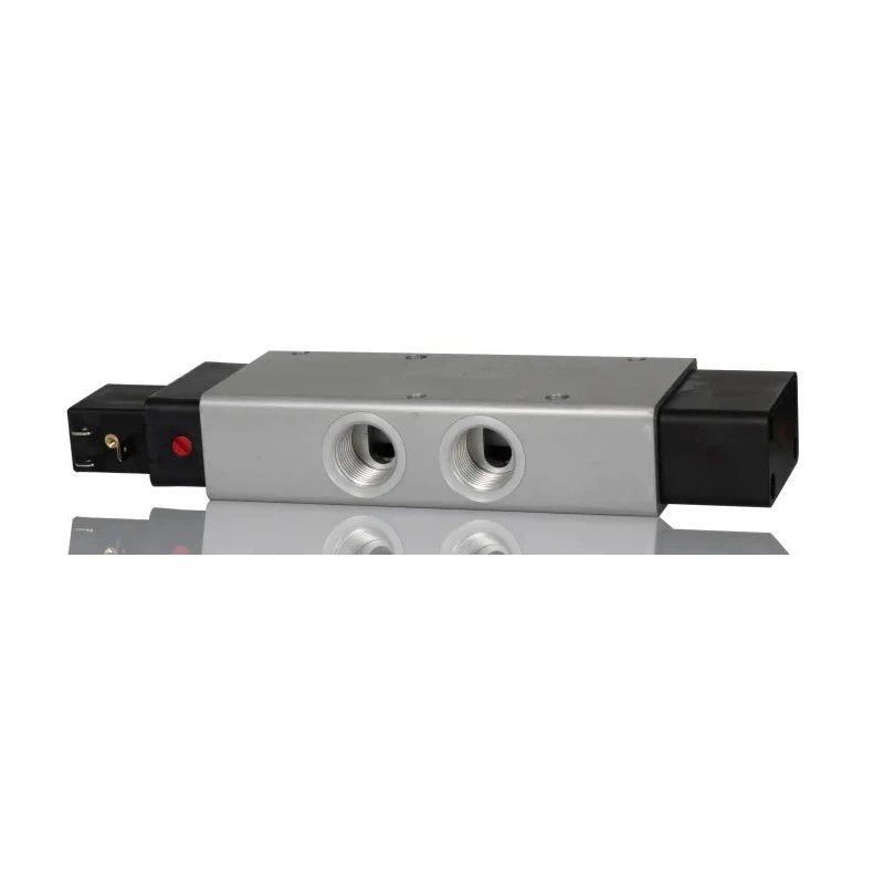 Norgren Pneumatic Solenoid Valve 5-Port Solenoid/Spring Actuated Die Cast Aluminium 24V DC V63D517A-A213J
