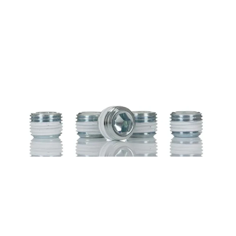 SMC Pneumatic R Plug Fitting 1/8 Inch Threaded Connection Hex Socket PLUG1/8