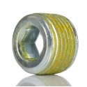 SMC Metric Plug Fitting R 3/8 Threaded Connection Hex Socket, Max Pressure 1 Mpa PLUG3/8