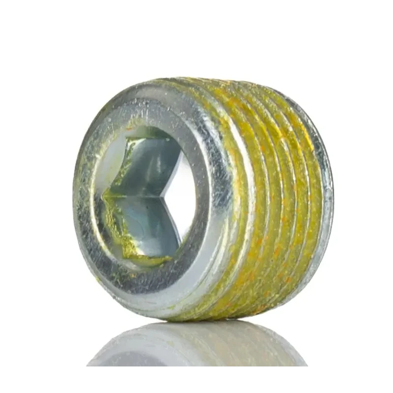 SMC Metric Plug Fitting R 3/8 Threaded Connection Hex Socket, Max Pressure 1 Mpa PLUG3/8