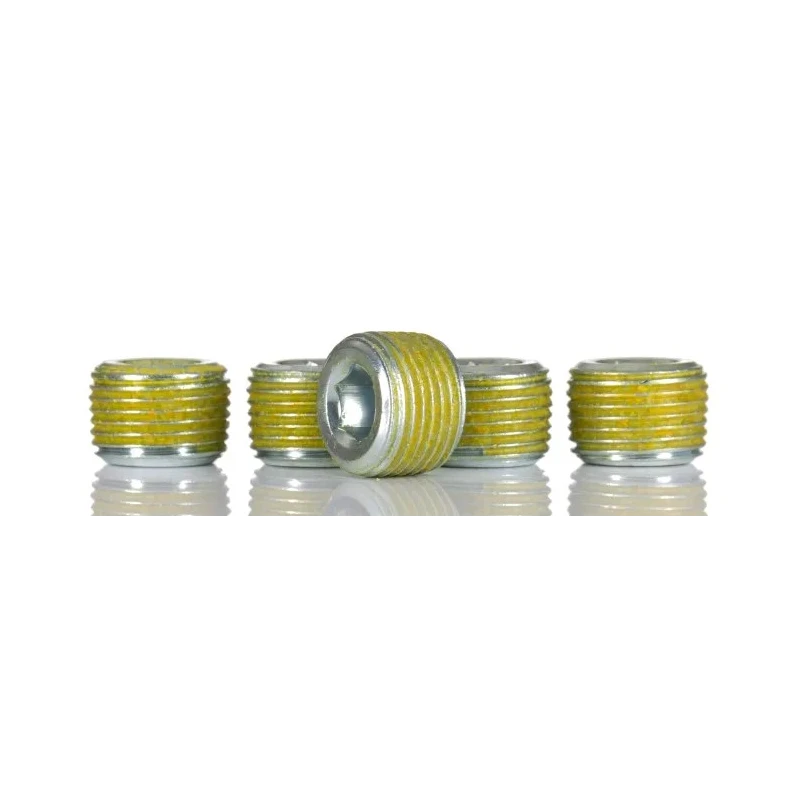 SMC Metric Plug Fitting R 3/8 Threaded Connection Hex Socket, Max Pressure 1 Mpa PLUG3/8