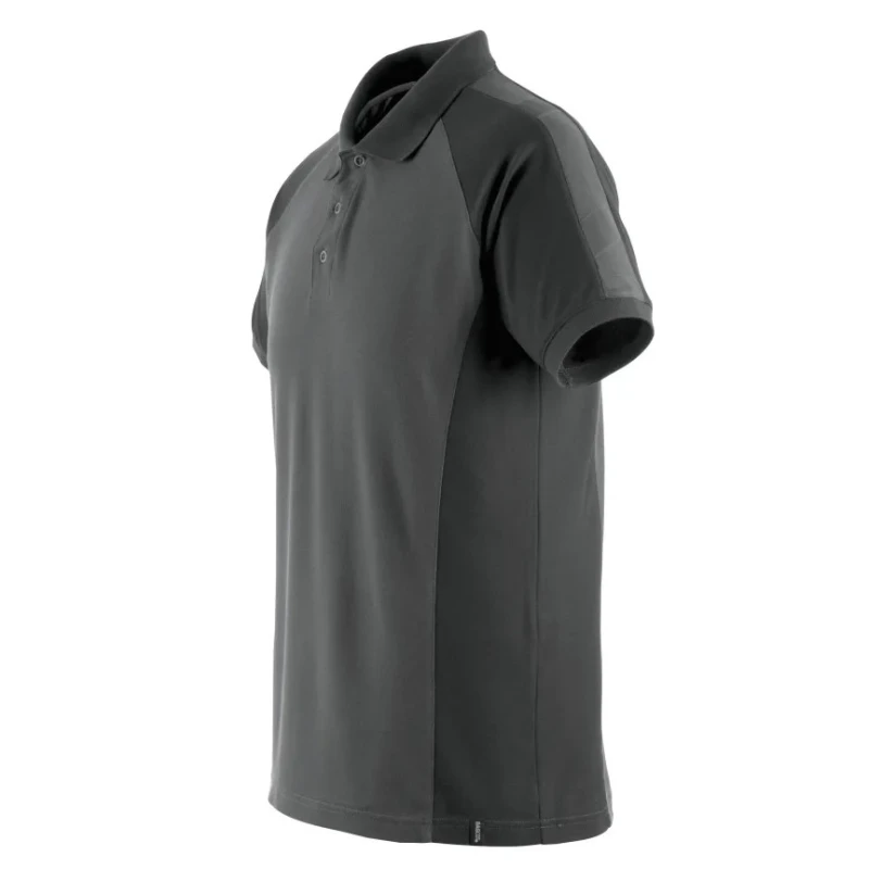 Mascot Workwear BOTTROP Anthracite Cotton, Polyester Polo Shirt Size XL 50569-961-1809 XL