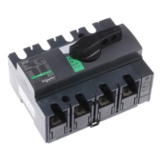 Schneider Electric 4-Pole Surface Isolator Switch, 160A, 22 kW, IP40, 3-Phase, Surface Mount 28913