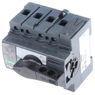 Schneider Electric 4-Pole Surface Isolator Switch, IP40, 22A, 22 kW, 3 Phase, ComPacT INS Series 28901