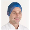 Hairtite Blue Disposable Hair Net Polypropylene, 144 Per Pack for Food and Industrial Applications VKN00/C41SB