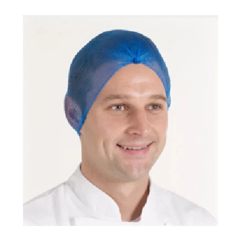Hairtite Blue Disposable Hair Net Polypropylene, 144 Per Pack for Food and Industrial Applications VKN00/C41SB