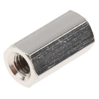 Essentra Threaded Standoff M3, 10 mm Body, Brass HTSB-M3-10-5-1