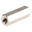 Essentra Threaded Standoff M3, 15 mm Body Brass Hex Shape Female/Female Threads HTSB-M3-15-5-1